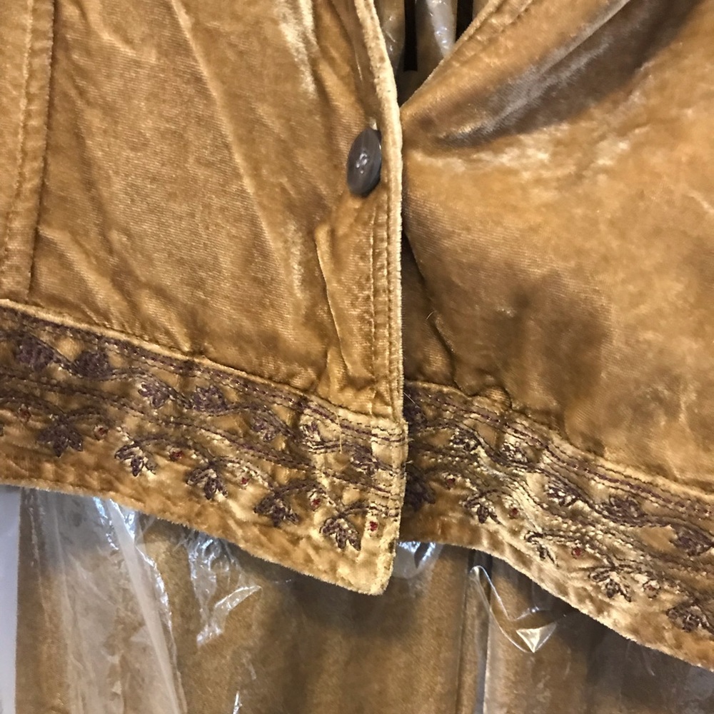 Beautiful J Jill velvety jacket & matching pants